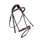 CWD Sport Color Anatomic french noseband bridle with stitching