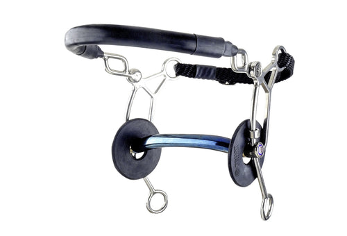 Trust Equestrian Hackamore Combi Long Sweet Iron Bits