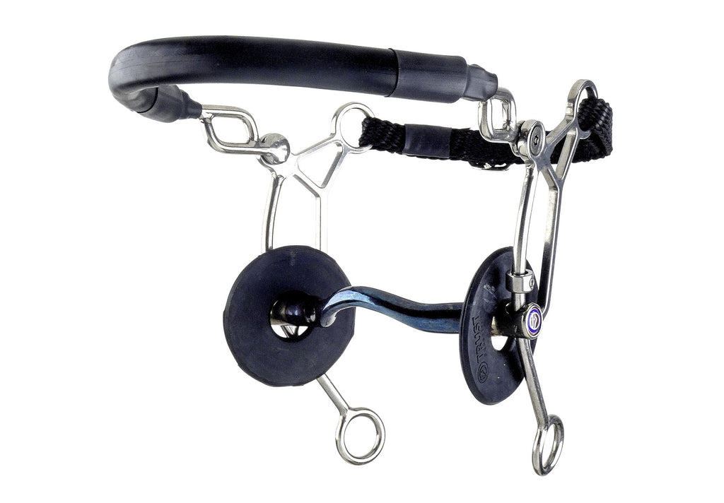 Trust Equestrian Hackamore Combi Long Sweet Iron Bits