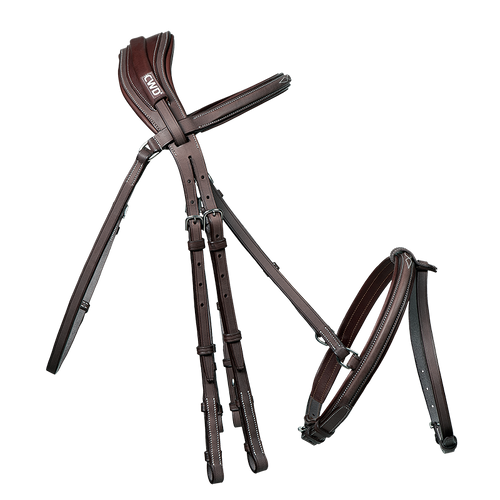 CWD Anatomic Bridle With Fancy Stitching