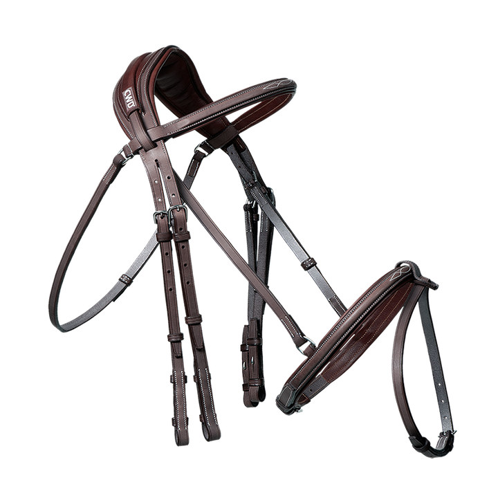 Anatomic Bridle With Fancy Stitching