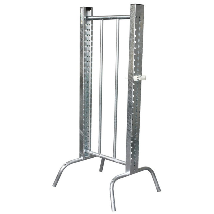 Double metal upright