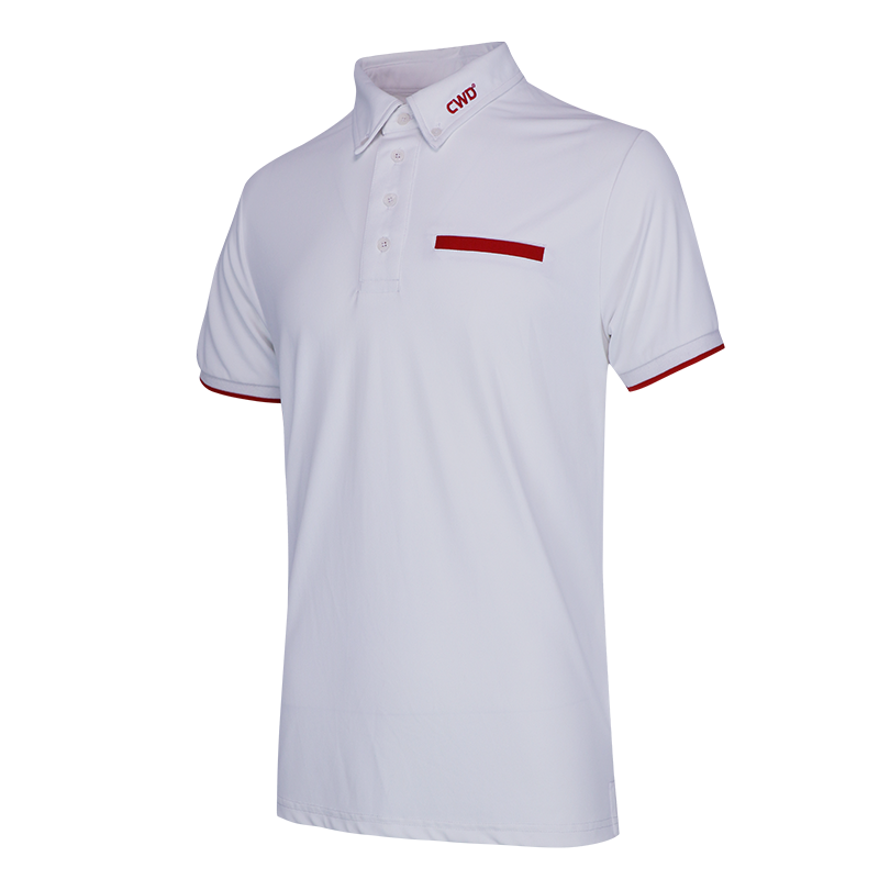 CWD - Mens White Polo (New Collection)