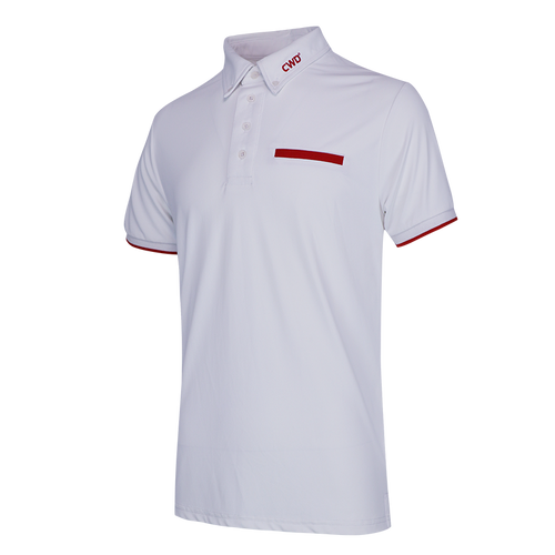 CWD - Mens White Polo (New Collection)