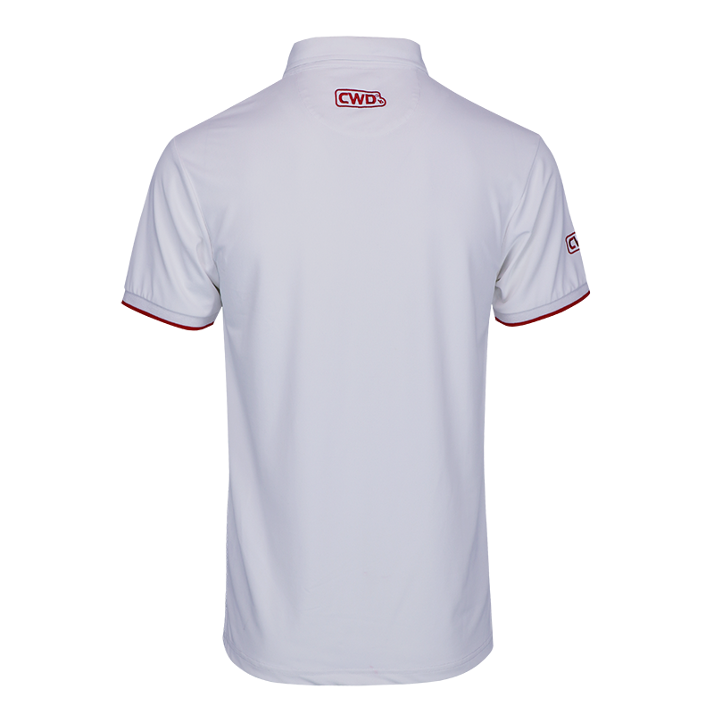 CWD - Mens White Polo (New Collection)