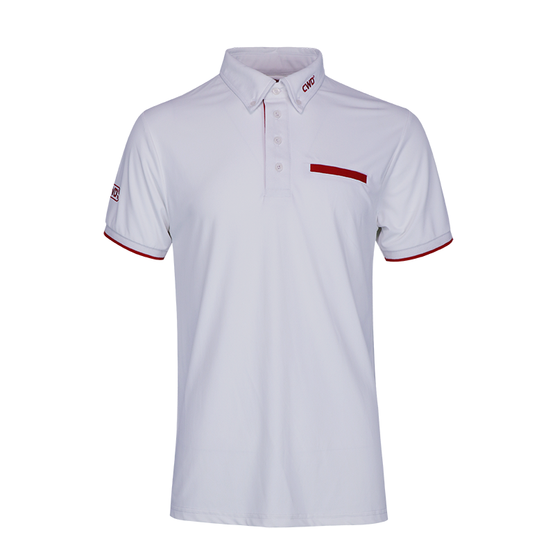 CWD - Mens White Polo (New Collection)