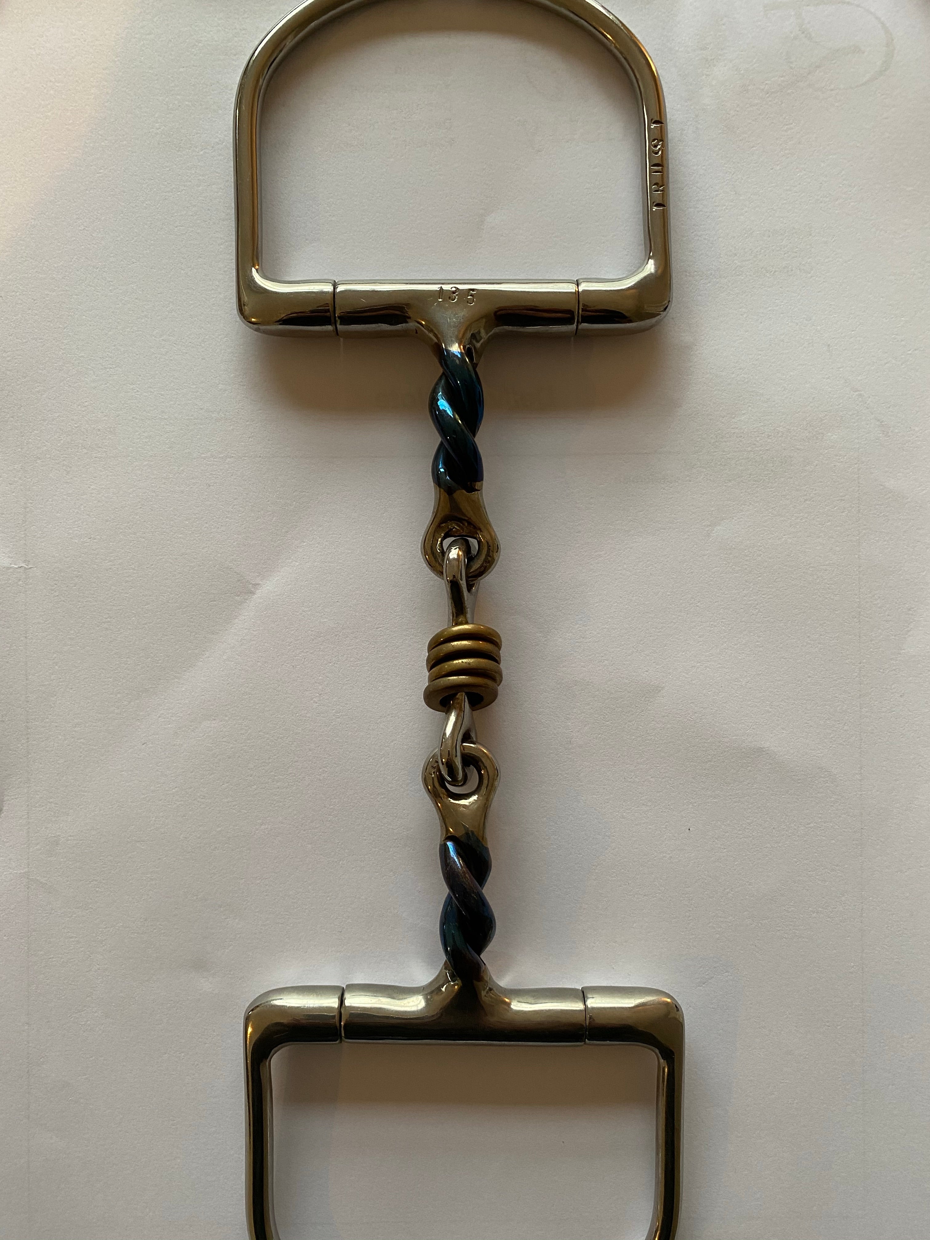 Trust Equestrian Dee Ring Sweet Iron Bits