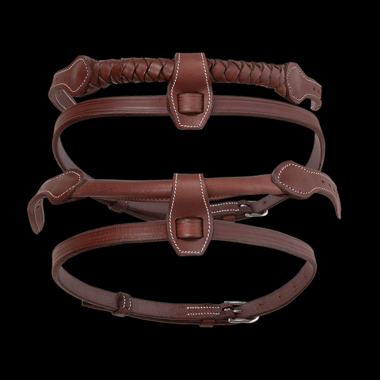 CWD Kent Farrington bridle + reins. The ingenious