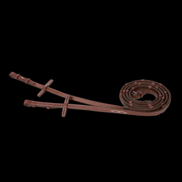 CWD Kent Farrington bridle + reins. The ingenious