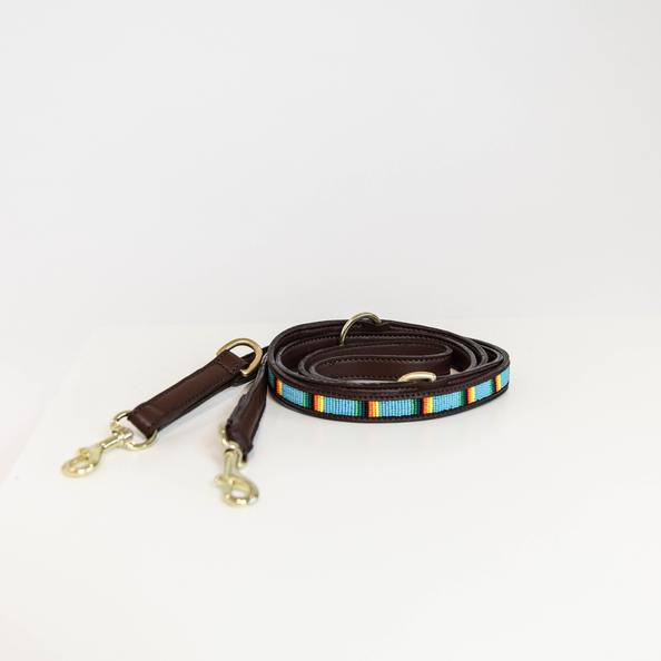 Kentucky Horsewear Dog Lead Handmade Pearls