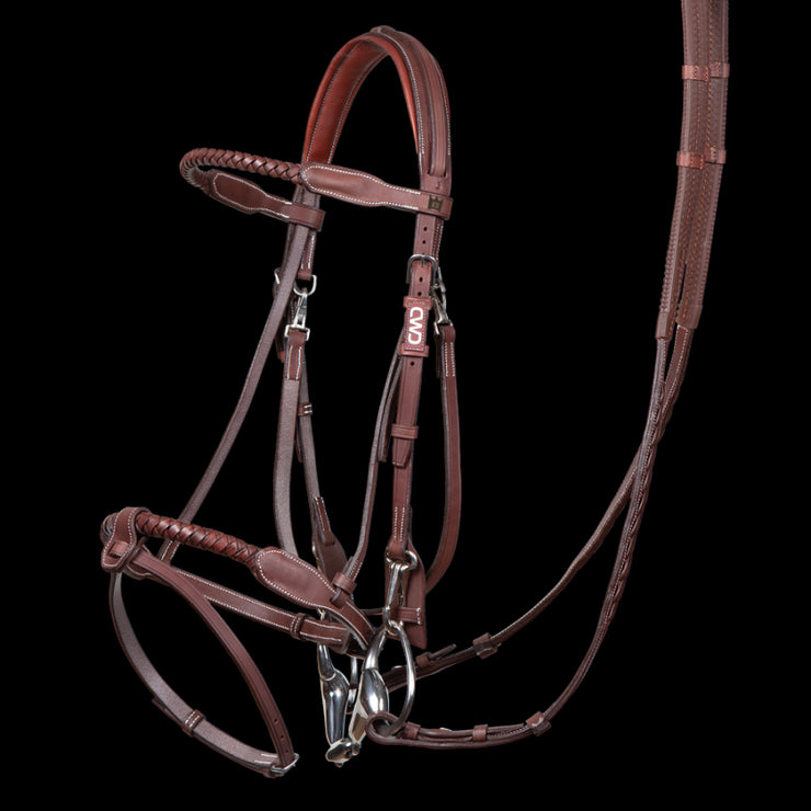 CWD Kevin Staut bridle + reins. The stylish bridle