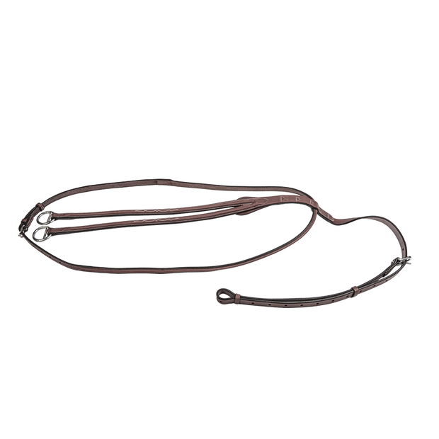 Raised running martingale with fancy stitching