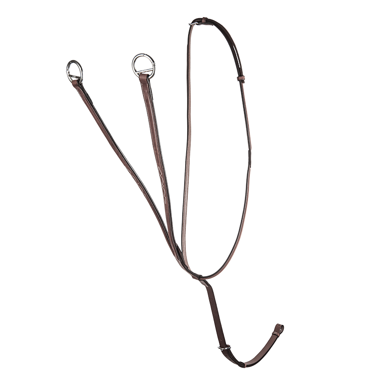 CWD Raised Running Martingale With Fancy Stitching