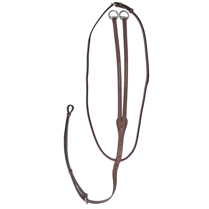 Raised Running Martingale With Fancy Stitching