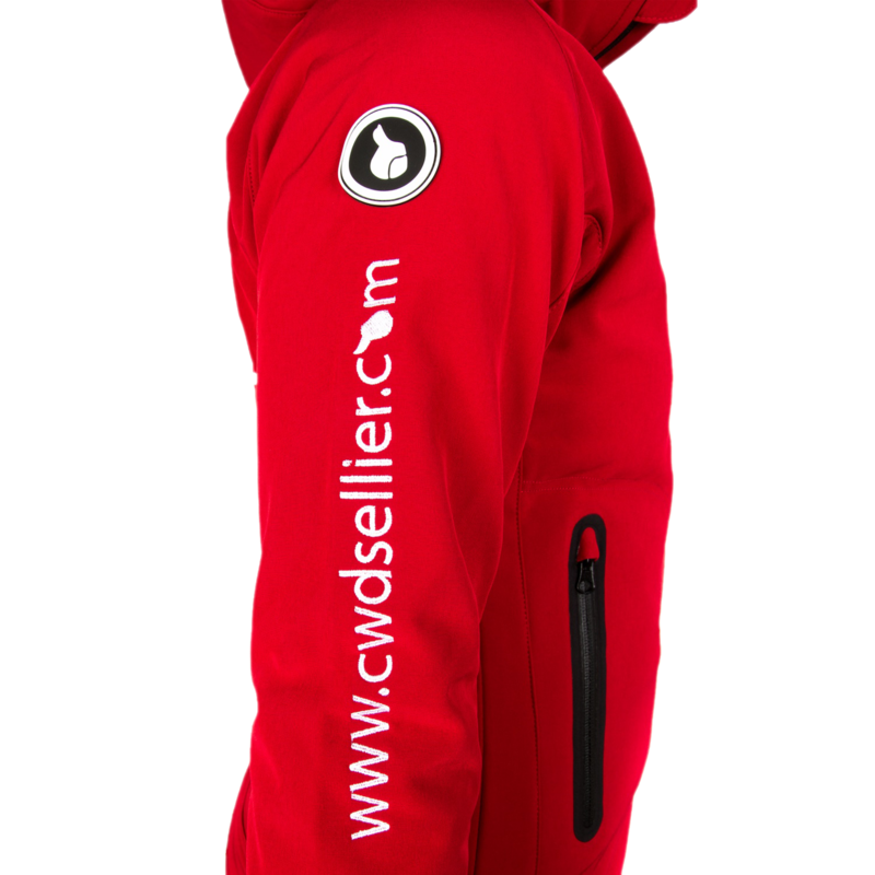 Veste Bi-matière Tissu Softshell Doublé Polaire Et Polyester Bora Outibat Gris Et Rouge Taille M 84449191 Veste Bi-matière Tissu Softshell Doublé Polaire Et Polyester Bora Outibat Gris Et Rouge Taille M 84449191